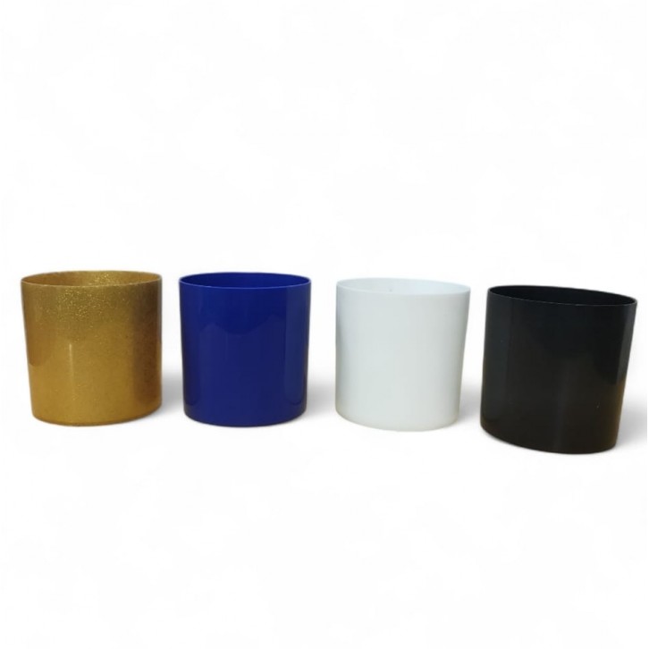 Decorative Plastic pot (without hole)