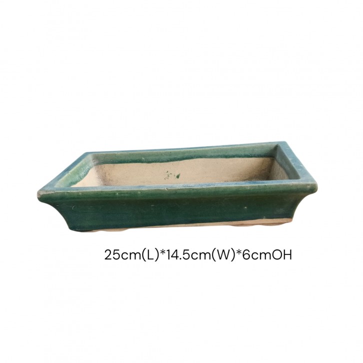 Rectangle Bonsai Pot (715)
