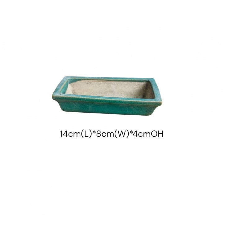 Rectangle Bonsai Pot (715)