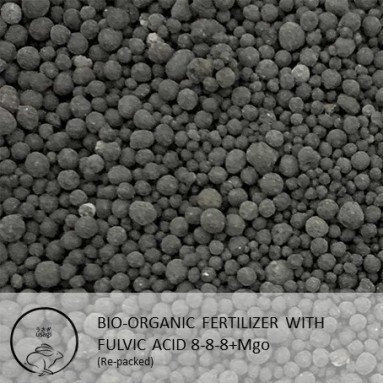 Bio-Organic Fertilizer with Fulvic Acid NPK+TE ≥ 21%