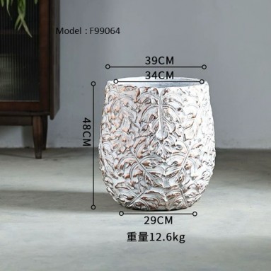 Fibre Cement Decorative Planter (732)