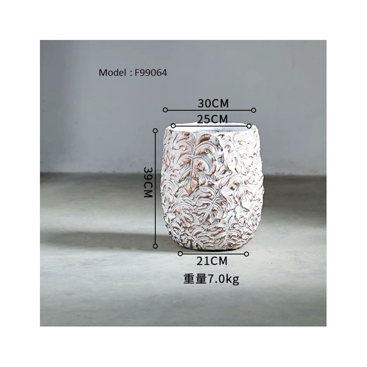 Fibre Cement Decorative Planter (732)