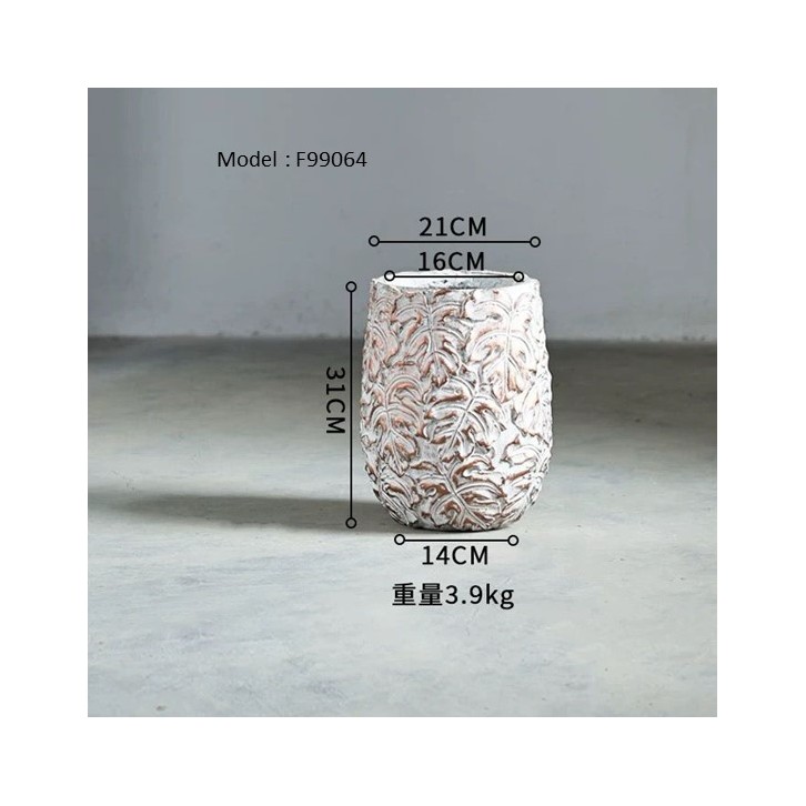 Fibre Cement Decorative Planter (732)