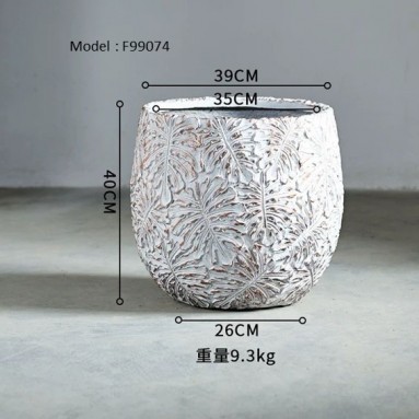 Fibre Cement Decorative Planter (733)