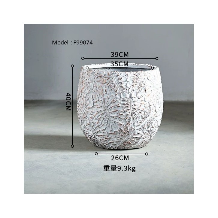 Fibre Cement Decorative Planter (733)