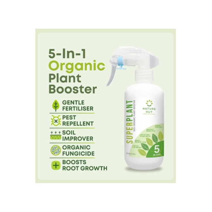 SUPERPLANT 5-in-1 Organic Plant Booster (Nature Hut)