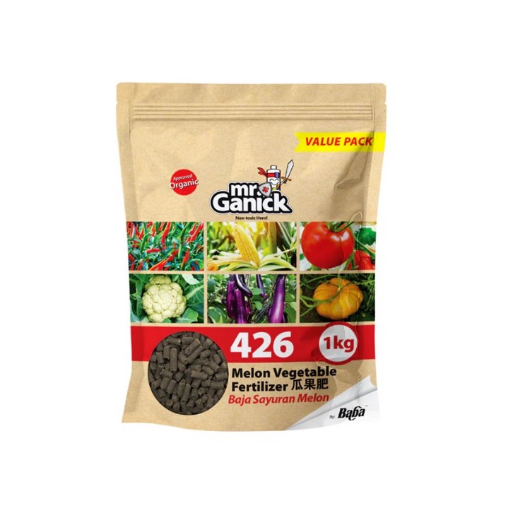 MR GANICK Melon Vegetable Fertilizer 426 瓜果肥 (Baba)