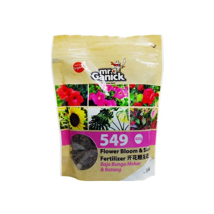 MR GANICK Flower Bloom Fertilizer 549 开花肥 (Baba)