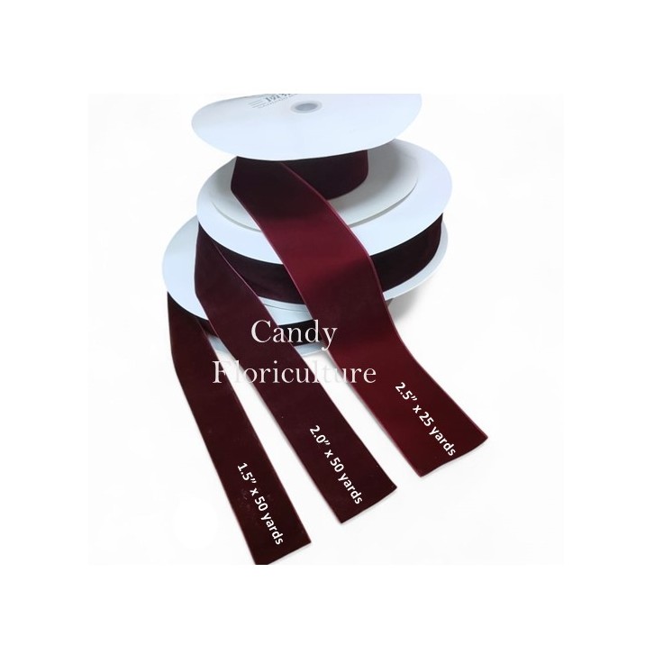 Velvet Ribbon (without wire)