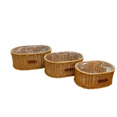 PVC Wicker Basket 686