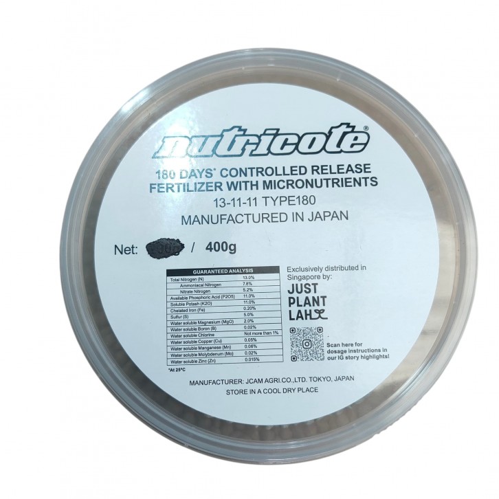Controlled Release Fertilizer Type180 NPK-13-11-11 (Nutricote JAPAN)