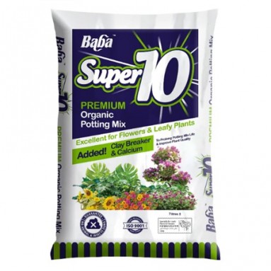 Super10 Premium Organic Potting Mix (Baba)