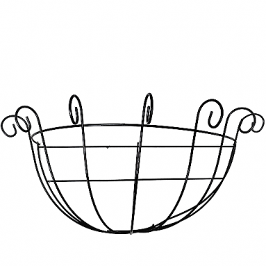 Wall Hanging Iron Pot Stand 1604
