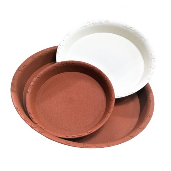 Plastic Saucer - Round (Yi Xiu 易秀)