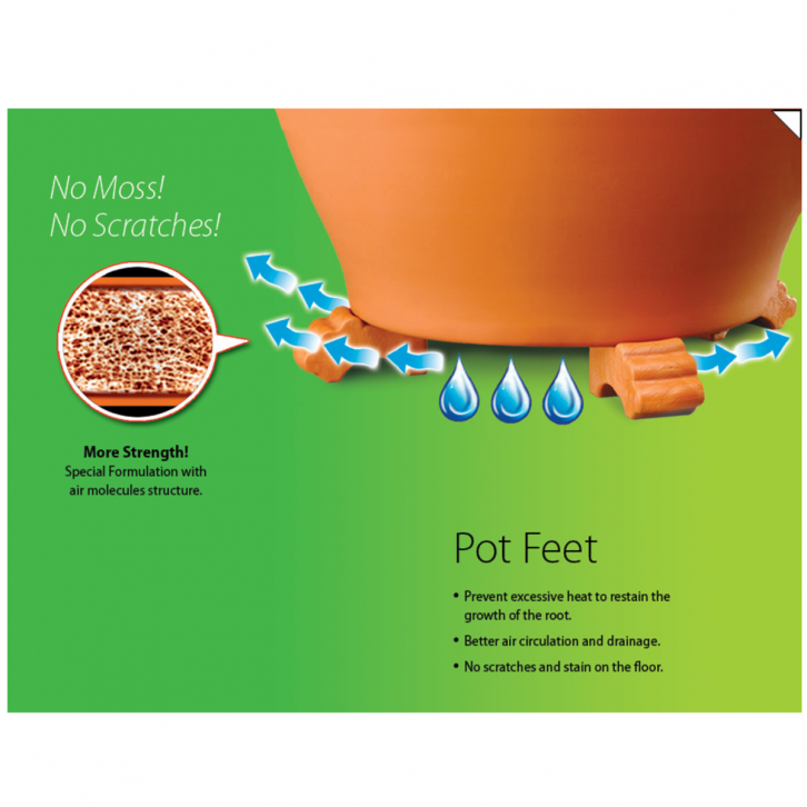 Contemporary Pot Feet No.951 (Baba)