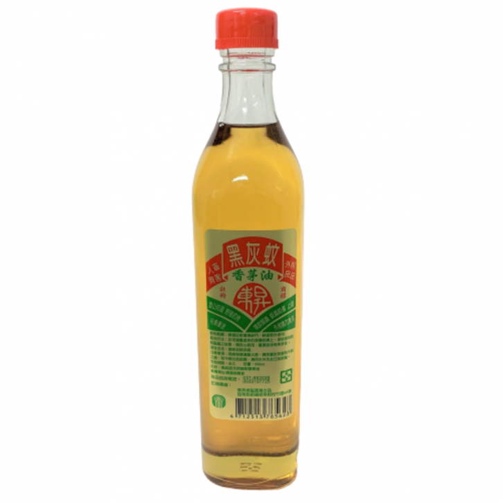 Taiwan Citronella Oil 黑灰蚊-香茅油 (DongShen 東昇)