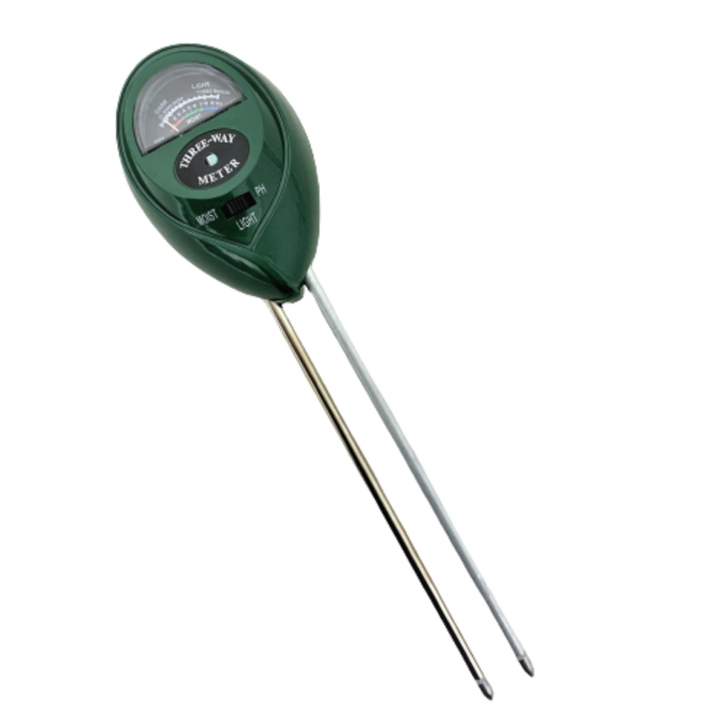 Three Way Soil Meter