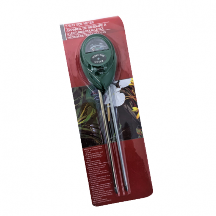 Three Way Soil Meter