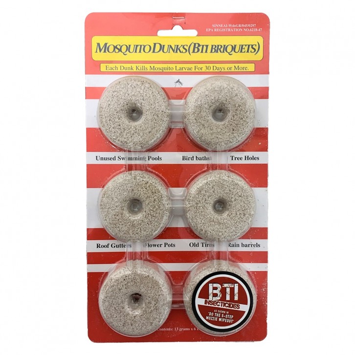 Mosquito Dunks (BTI Briquets)