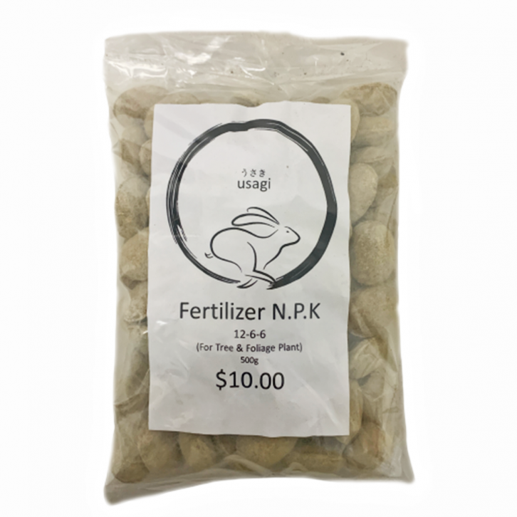 Fertilizer for Tree and Foliage Plant NPK-12-6-6 (Usagi)
