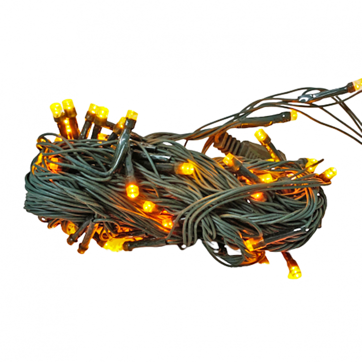 Indoor Cosy Orange LED Christmas Fairy Lights