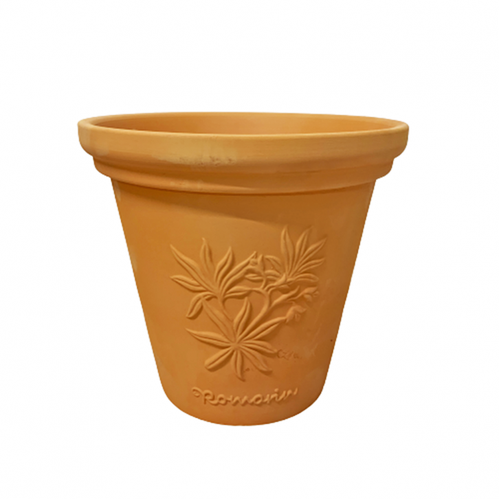 Terracotta Clay Pot - Patterned (2243)