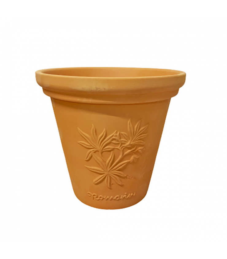 Terracotta Clay Pot Patterned (2243)